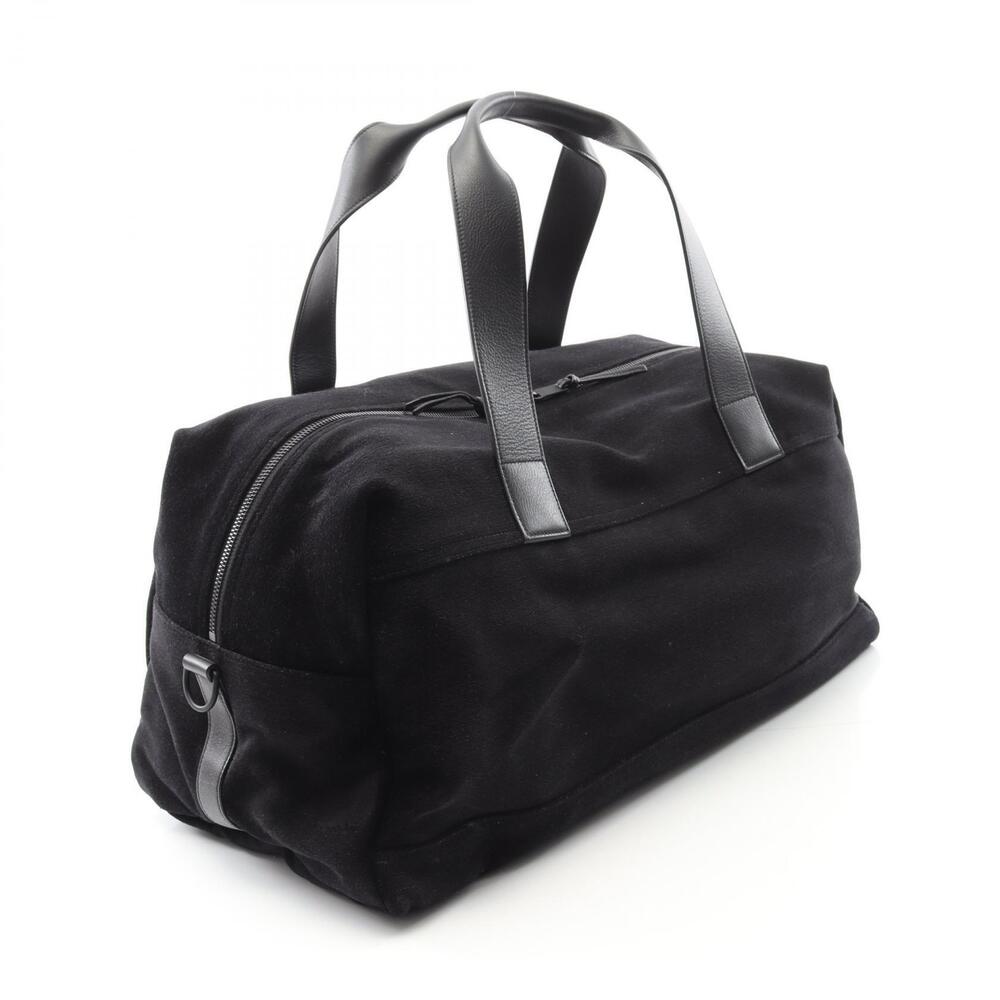 Saint Laurent Paris Nooks Duffle Bag Boston Leather Black - Picture 2 of 5